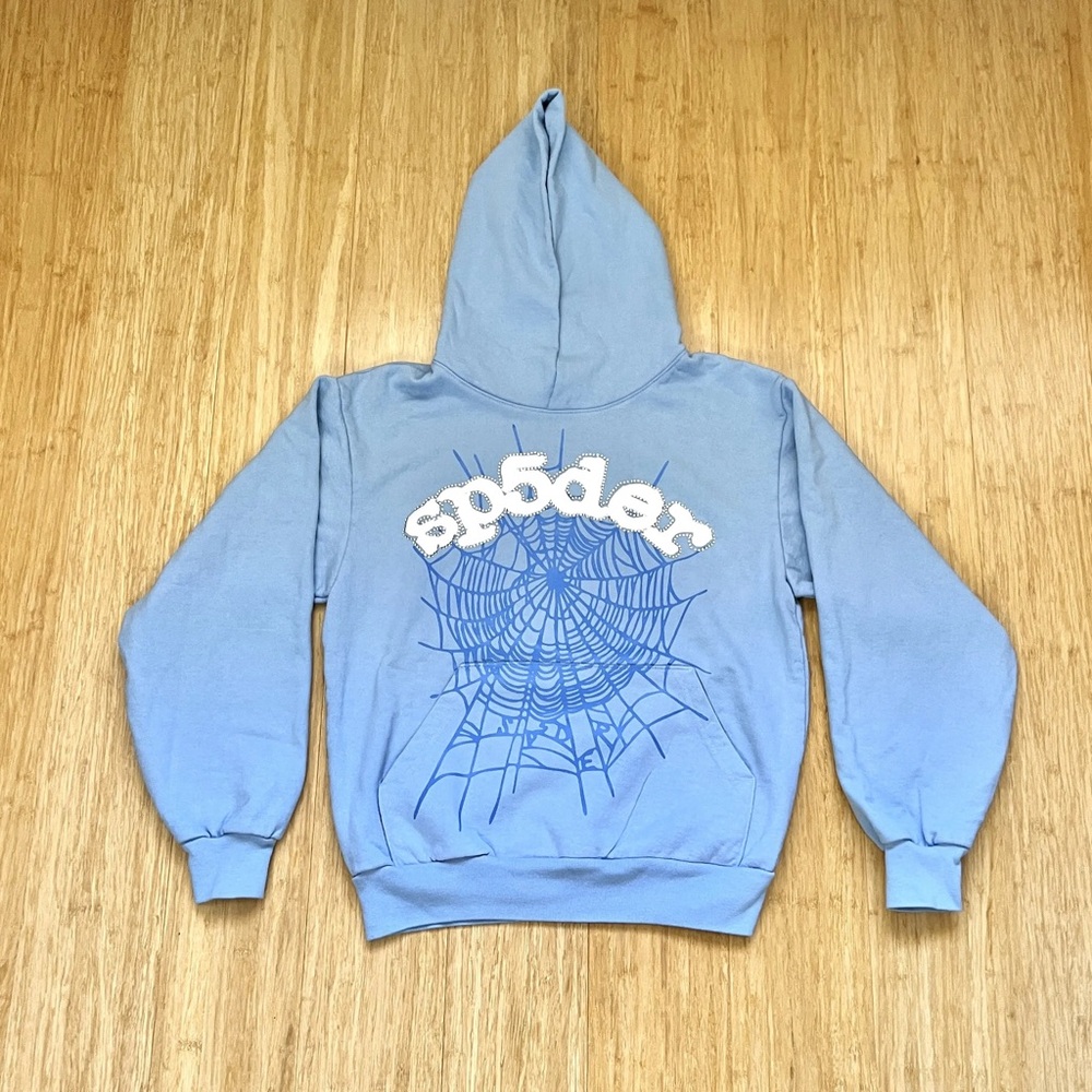 Sky Blue Spider Hoodie